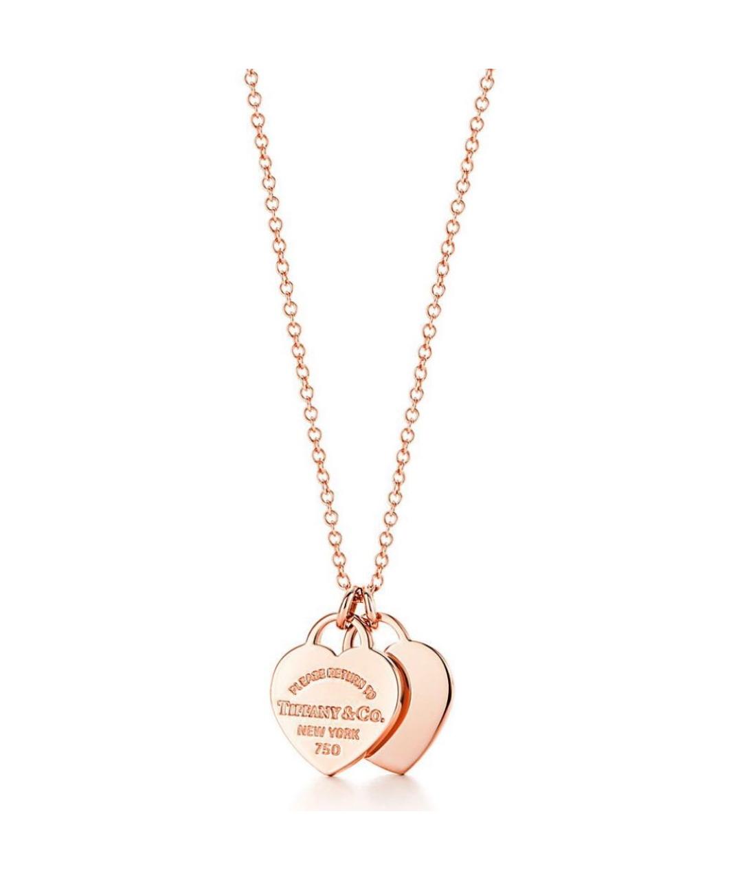 TIFFANY&CO Золотое колье из розового золота, фото 9