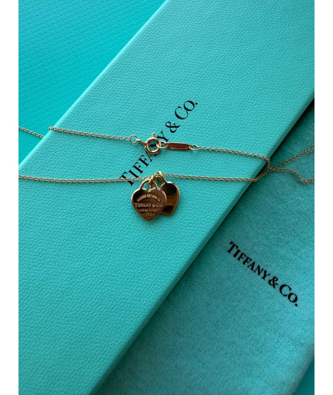 TIFFANY&CO Золотое колье из розового золота, фото 7