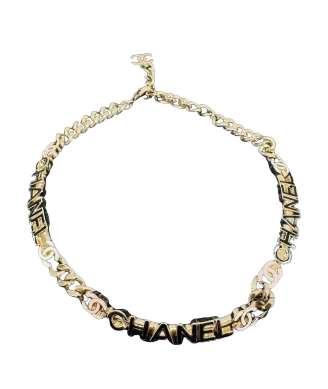 CHANEL Золотое колье, фото 1