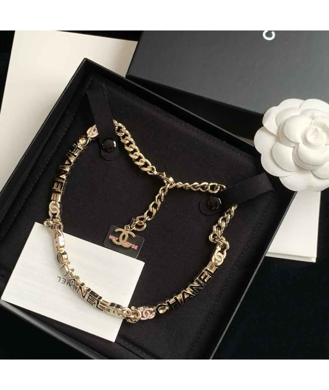 CHANEL Золотое колье, фото 2