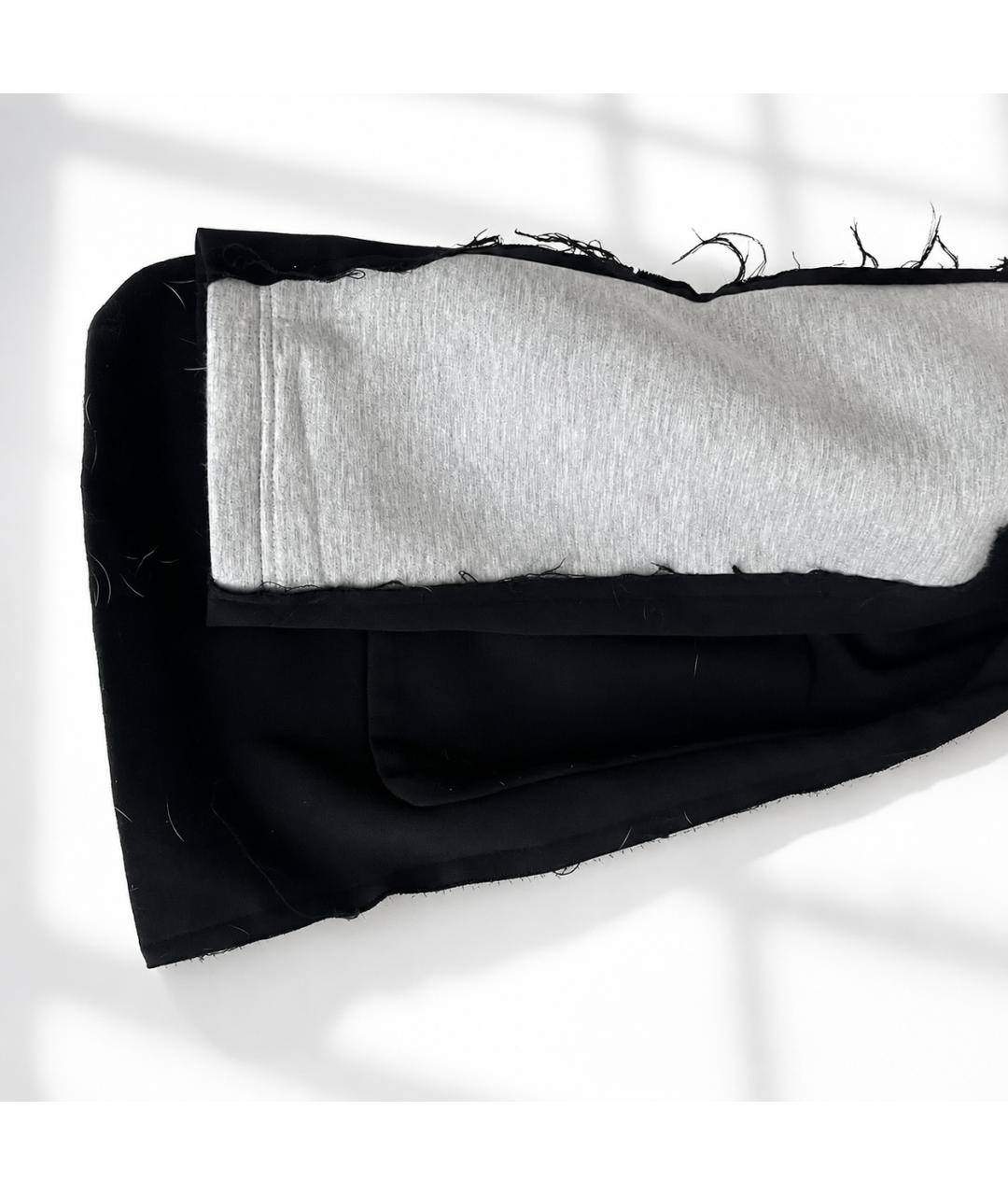 MM6 MAISON MARGIELA Черный хлопковый костюм с брюками, фото 4