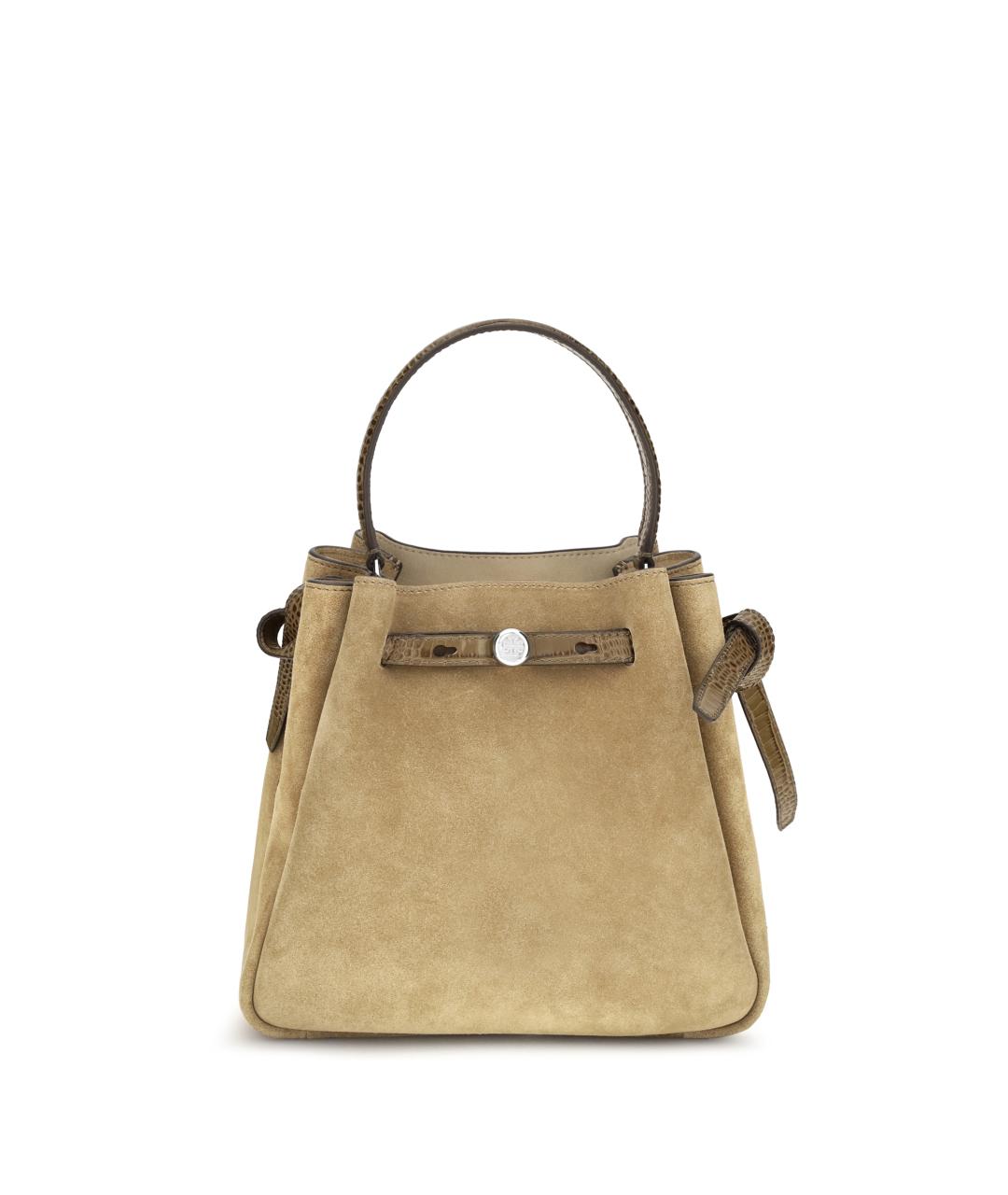 TORY BURCH Бежевая сумка с короткими ручками, фото 1