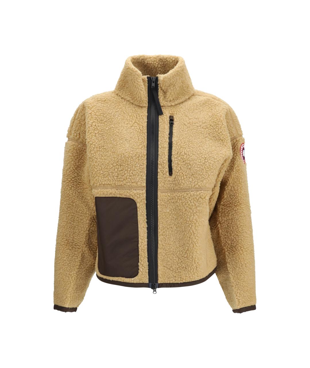 CANADA GOOSE Бежевая шерстяная куртка, фото 1