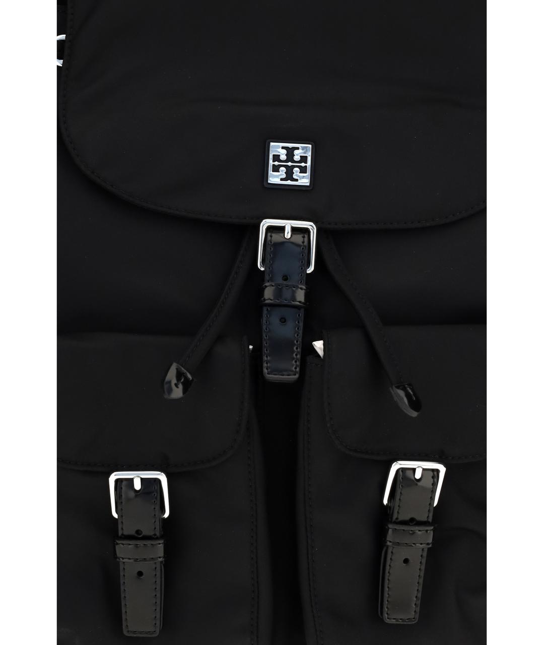 TORY BURCH Черный нейлоновый рюкзак, фото 3