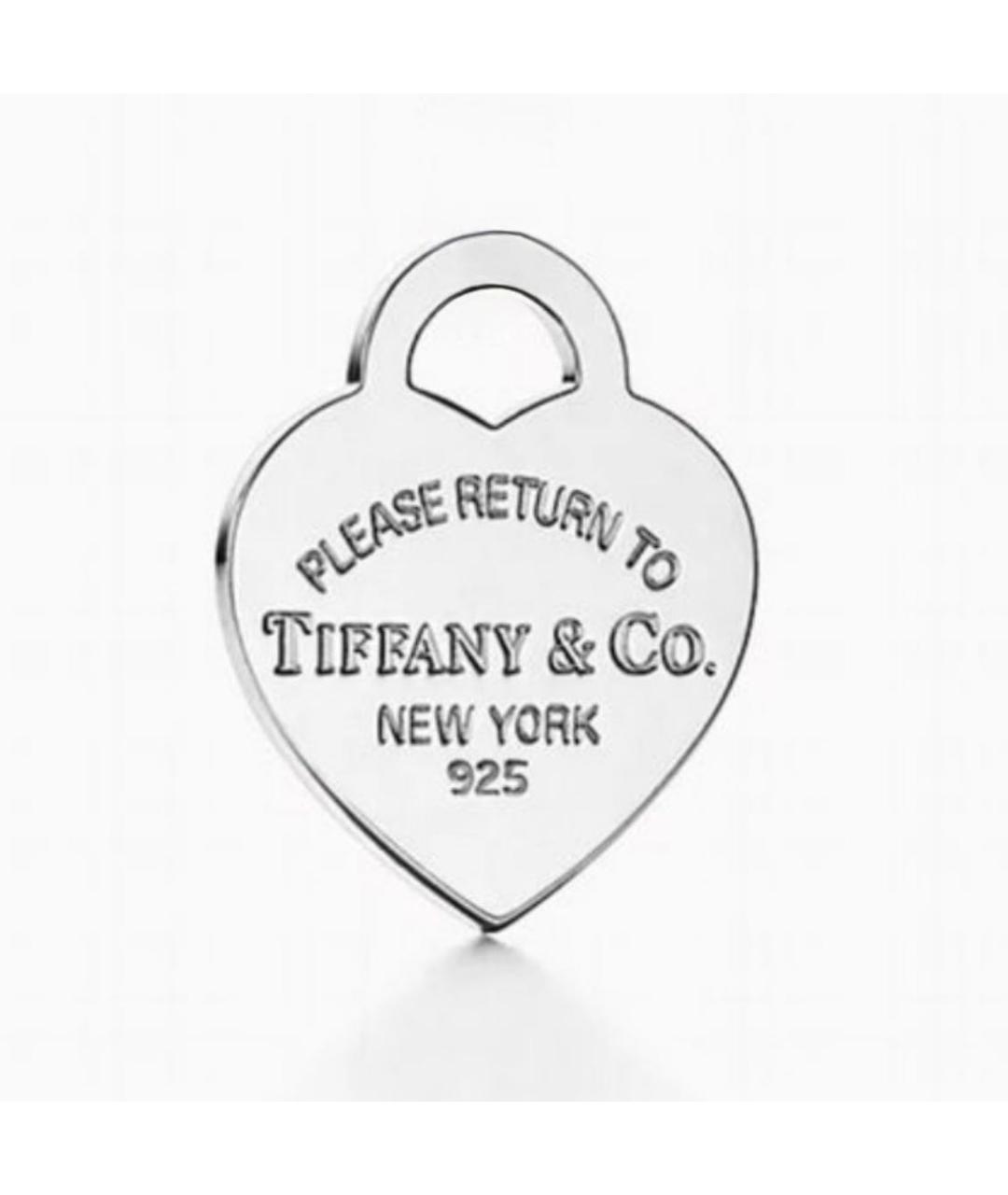 TIFFANY&CO Серебряный серебряный кулон, фото 7