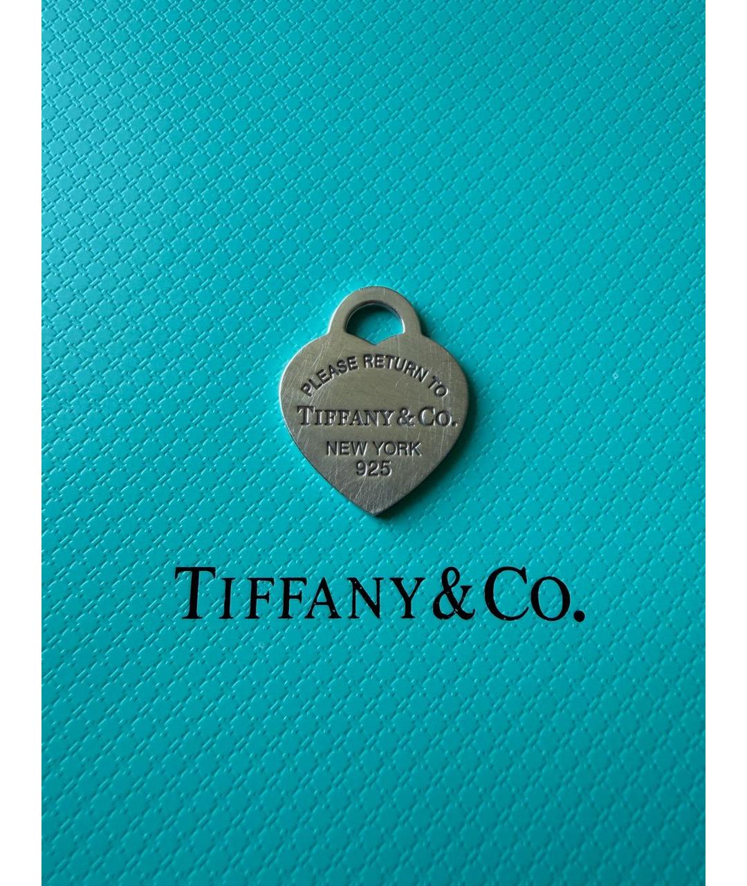 TIFFANY&CO Серебряный серебряный кулон, фото 2