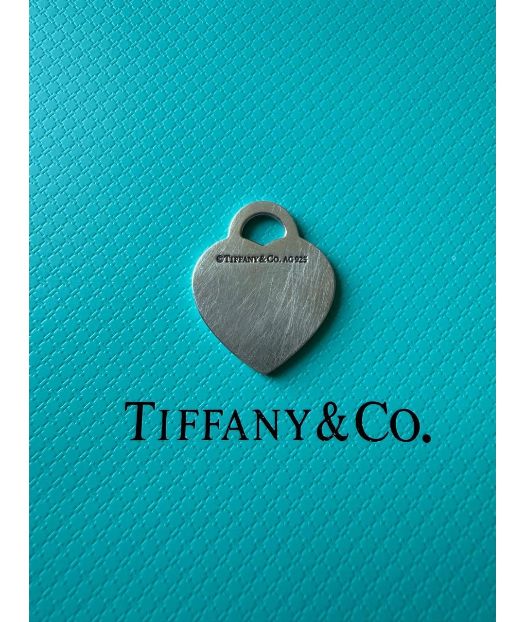TIFFANY&CO Серебряный серебряный кулон, фото 4