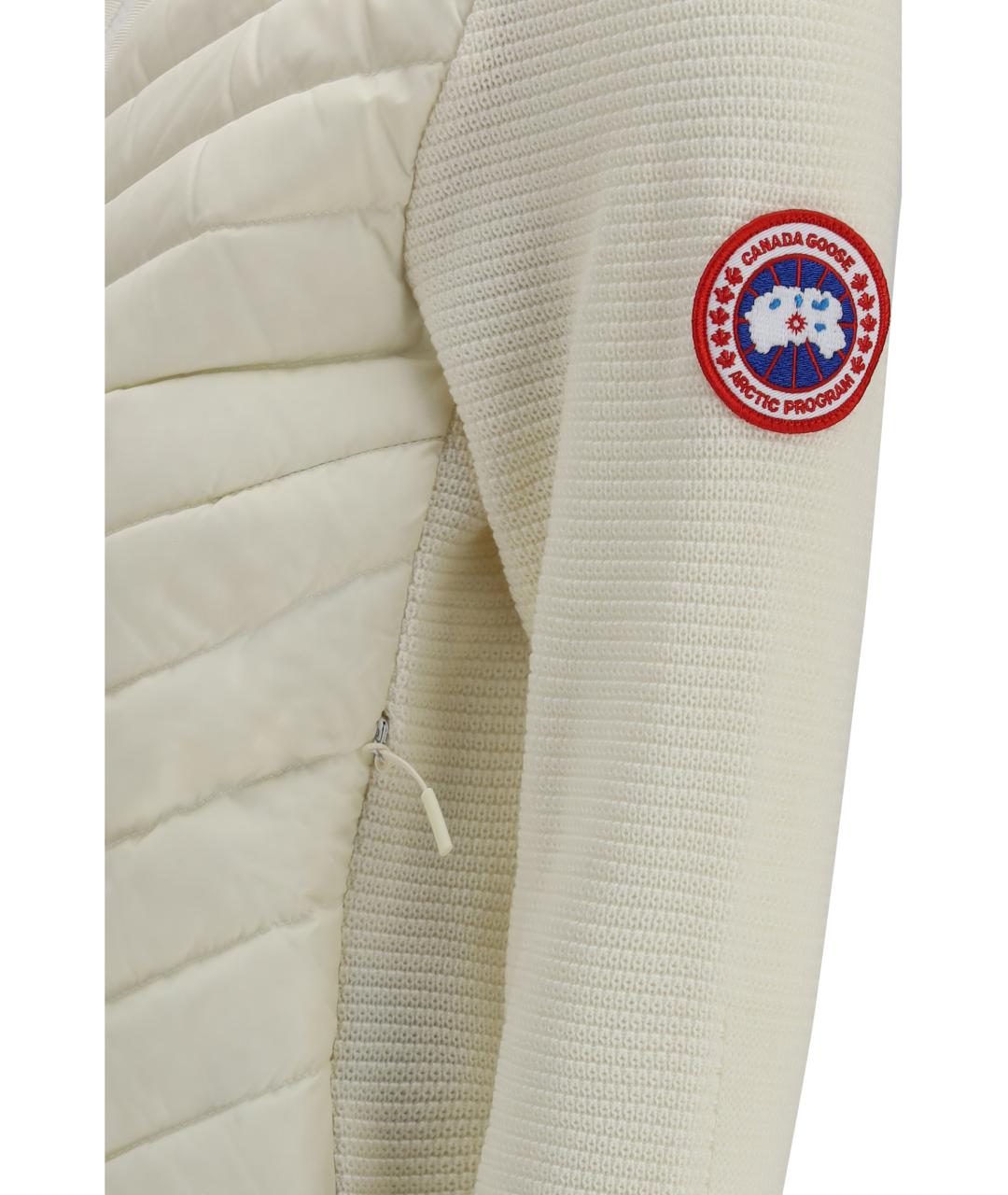 CANADA GOOSE Бежевая шерстяная куртка, фото 3