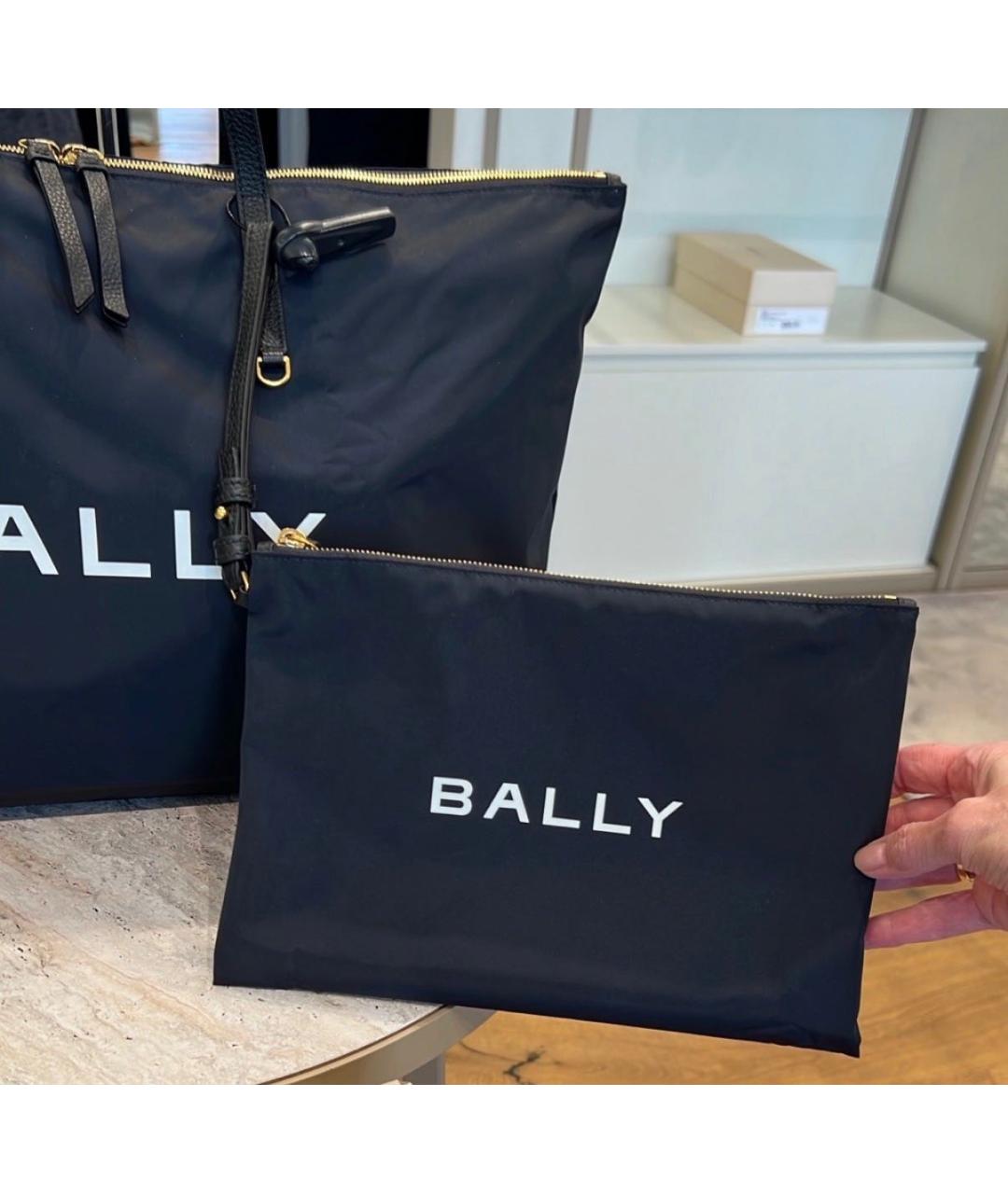 BALLY Черная дорожная/спортивная сумка, фото 5