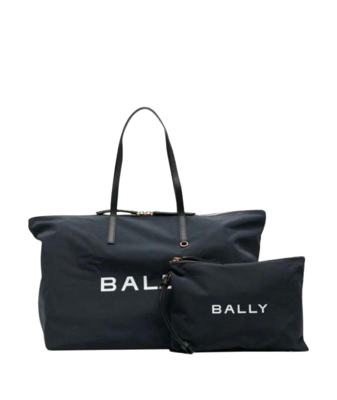 BALLY Черная дорожная/спортивная сумка, фото 1