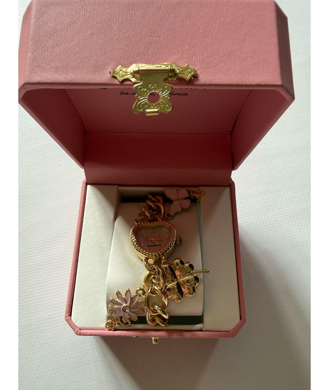 JUICY COUTURE Золотые часы, фото 6