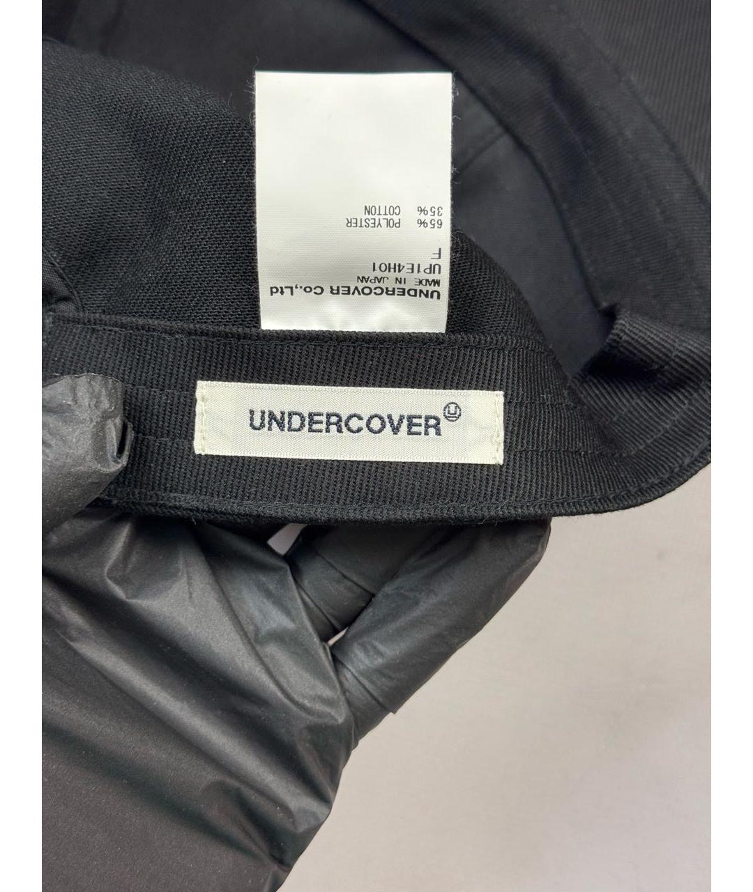 UNDERCOVER Черная хлопковая кепка/бейсболка, фото 7