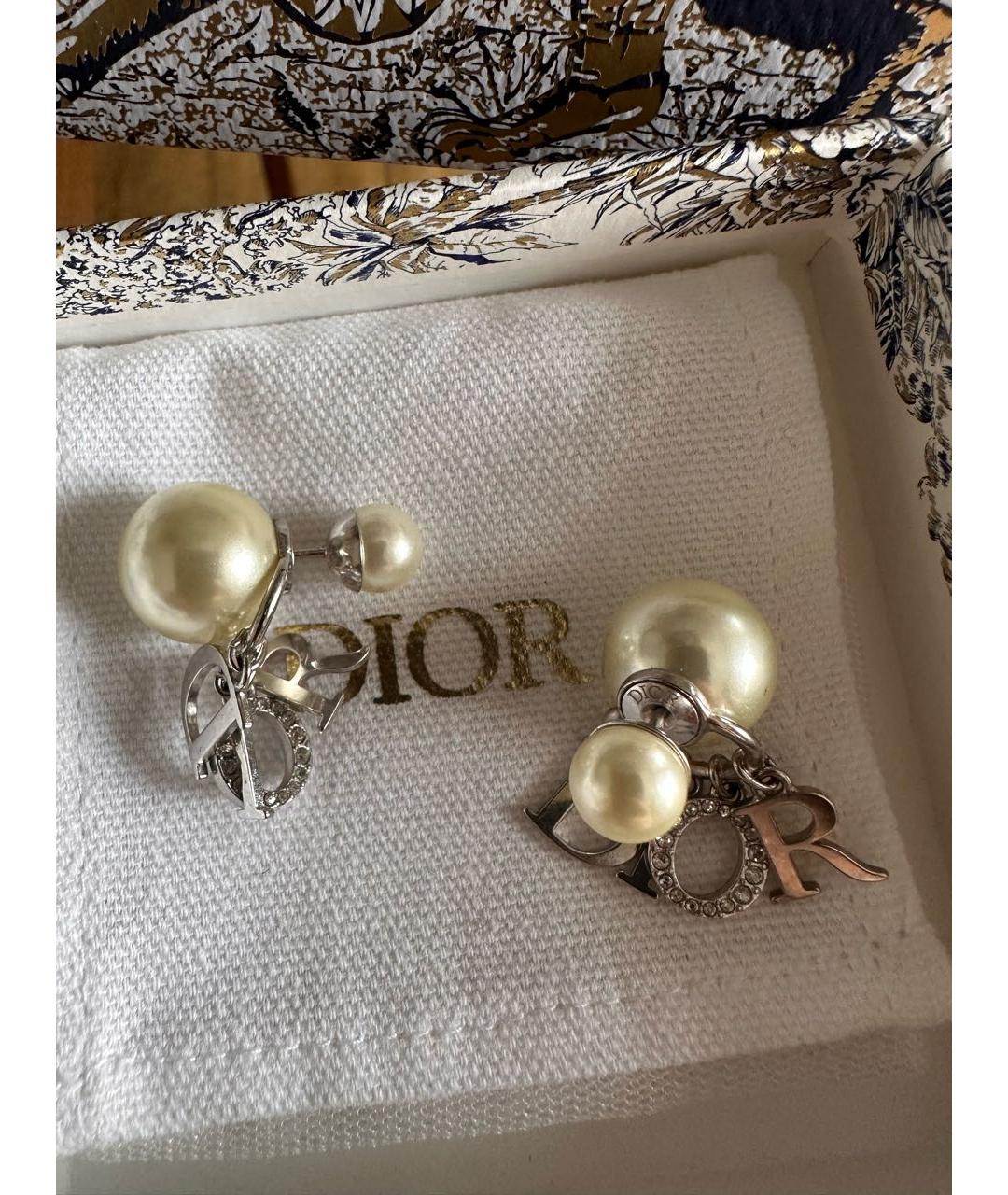 CHRISTIAN DIOR Серебряные серьги, фото 3