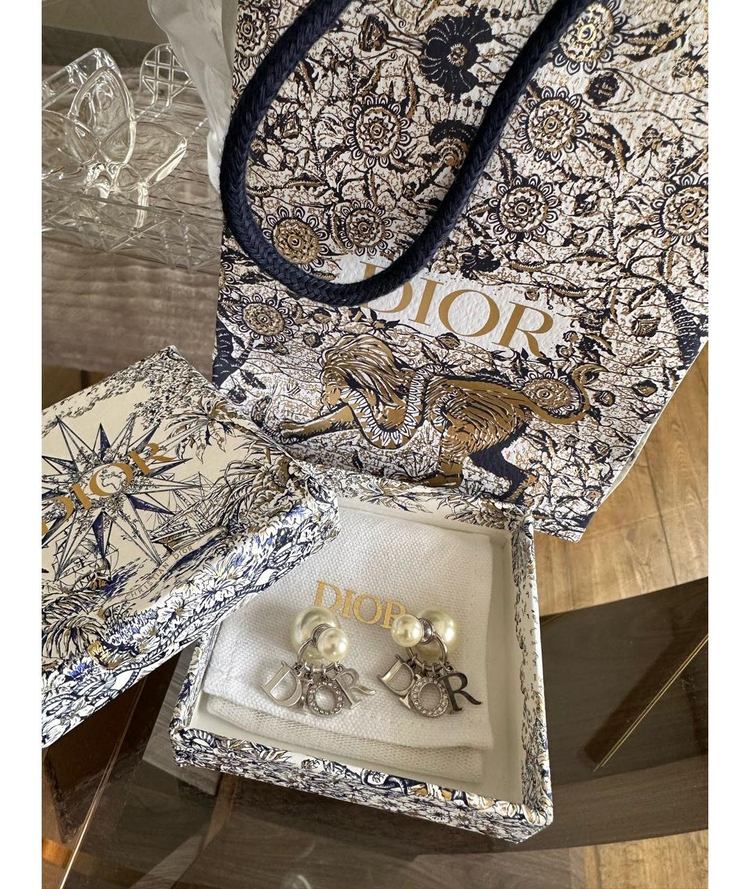 CHRISTIAN DIOR Серебряные серьги, фото 5