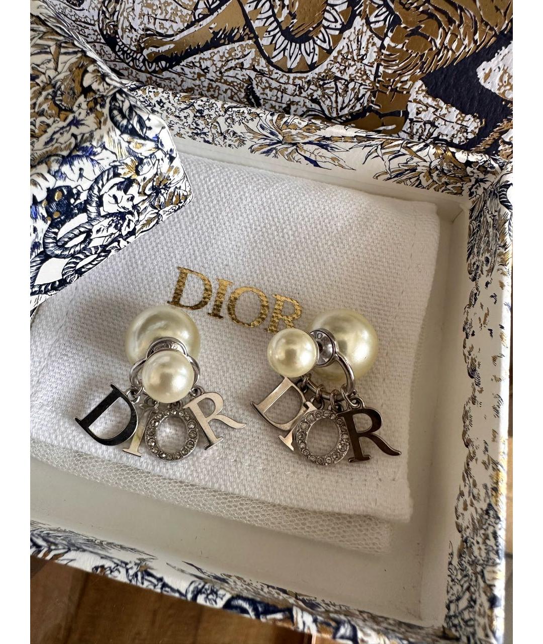 CHRISTIAN DIOR Серебряные серьги, фото 6