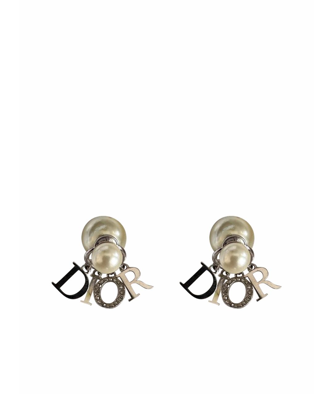 CHRISTIAN DIOR Серебряные серьги, фото 1