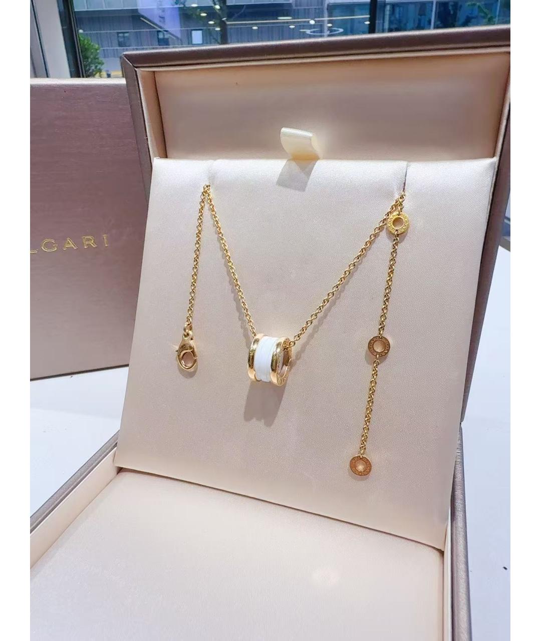 BVLGARI Золотое колье из розового золота, фото 3