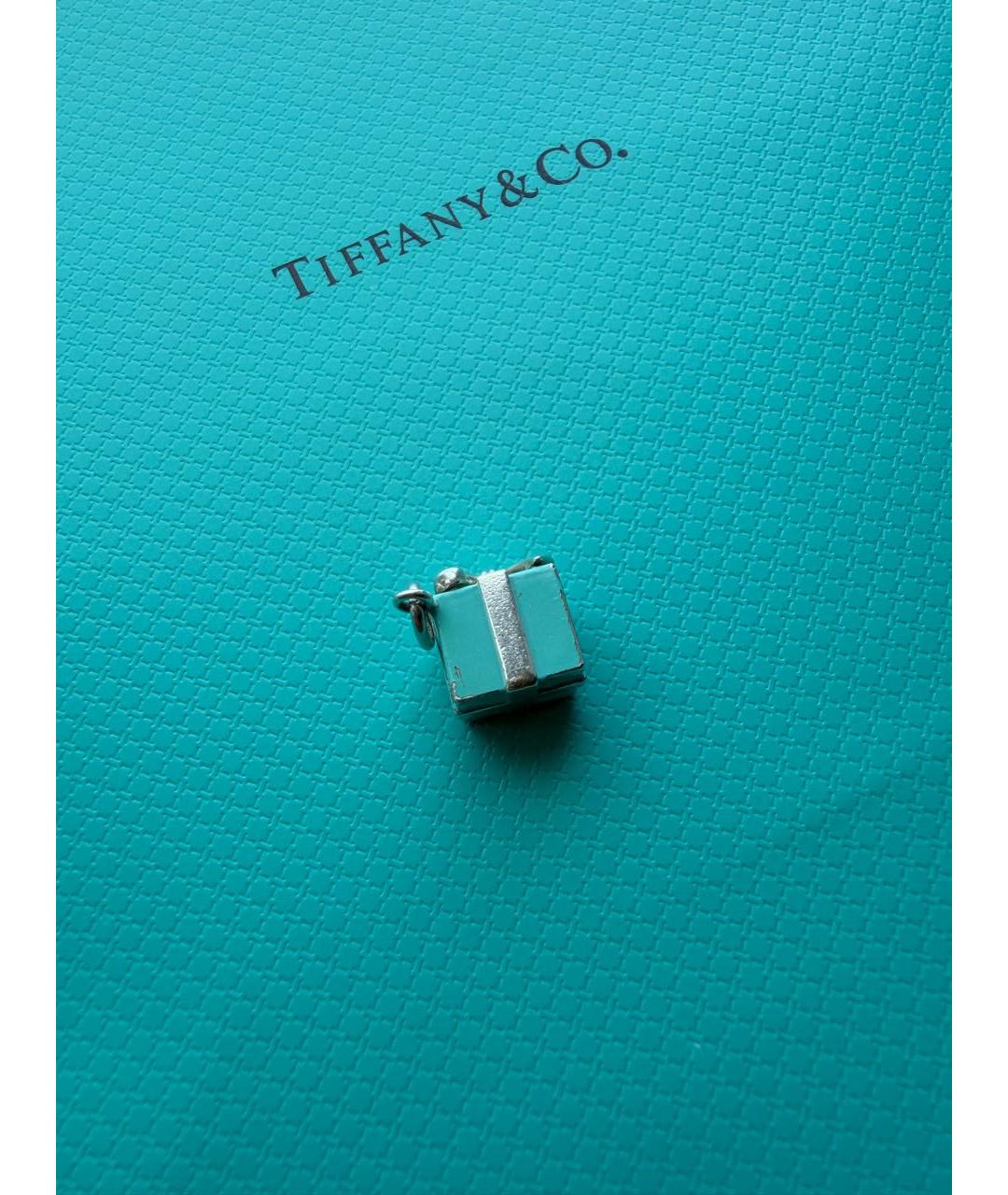 TIFFANY&CO Бирюзовая серебряная подвеска, фото 5