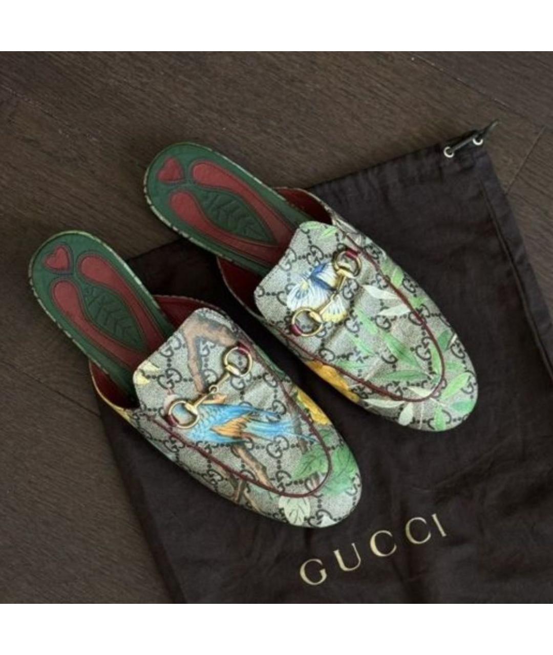 GUCCI Мульти мюли, фото 4