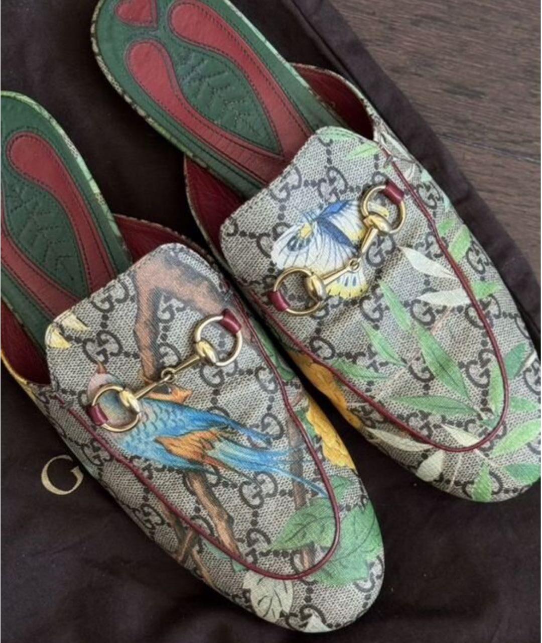 GUCCI Мульти мюли, фото 2