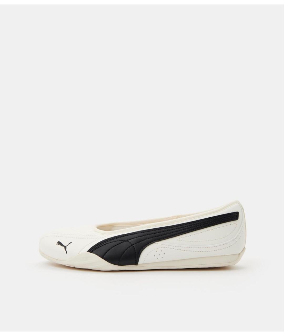 PUMA Белые балетки из искусственной кожи, фото 7