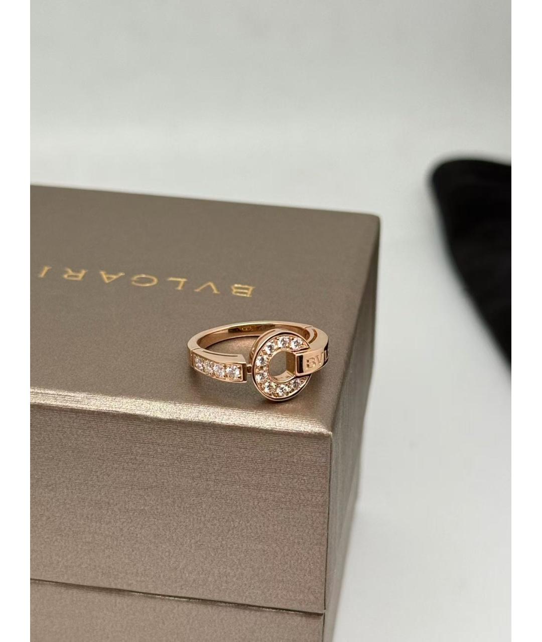 BVLGARI Золотое кольцо из розового золота, фото 2