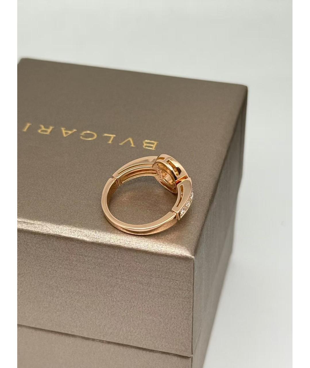 BVLGARI Золотое кольцо из розового золота, фото 3