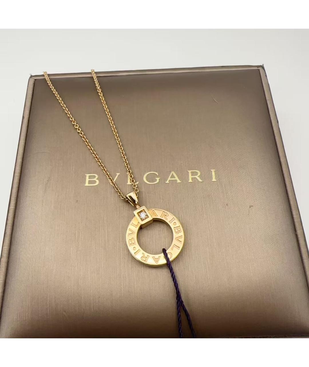 BVLGARI Золотое колье из розового золота, фото 3