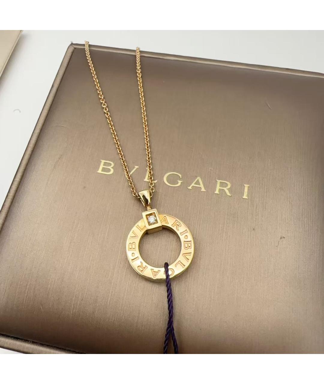 BVLGARI Золотое колье из розового золота, фото 2