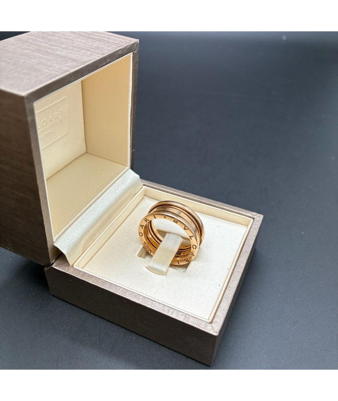 BVLGARI Золотое кольцо из розового золота, фото 4