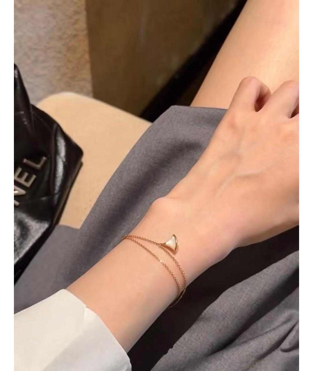 BVLGARI Золотой браслет из розового золота, фото 3