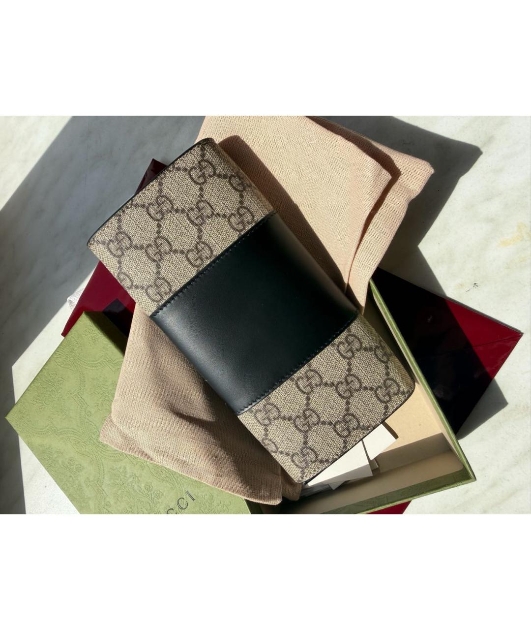GUCCI Бежевый кошелек, фото 3