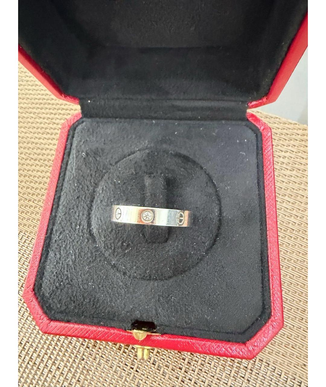 CARTIER Серебряное кольцо из белого золота, фото 4