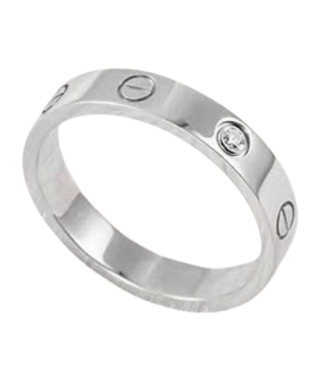 CARTIER Серебряное кольцо из белого золота, фото 1