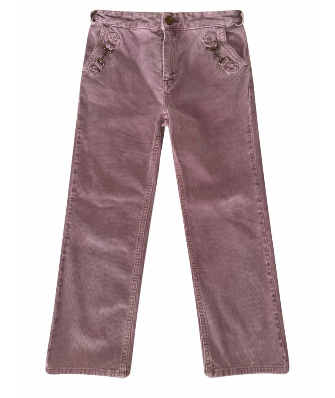 GUCCI KIDS Розовые хлопковые брюки и шорты, фото 1