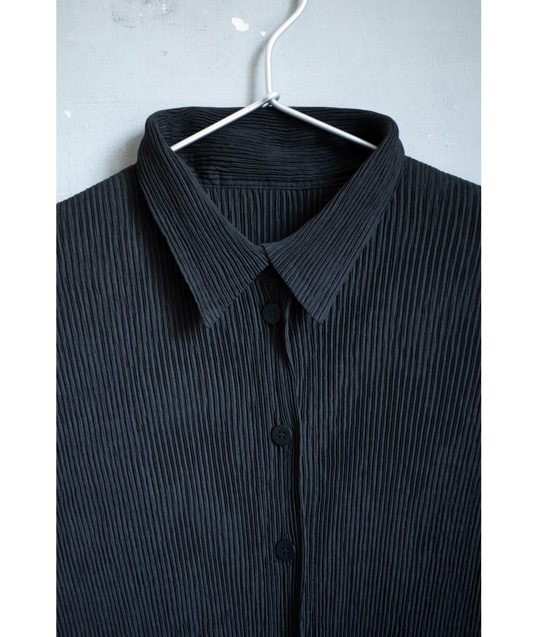 ISSEY MIYAKE Черная полиэстеровая рубашка, фото 3
