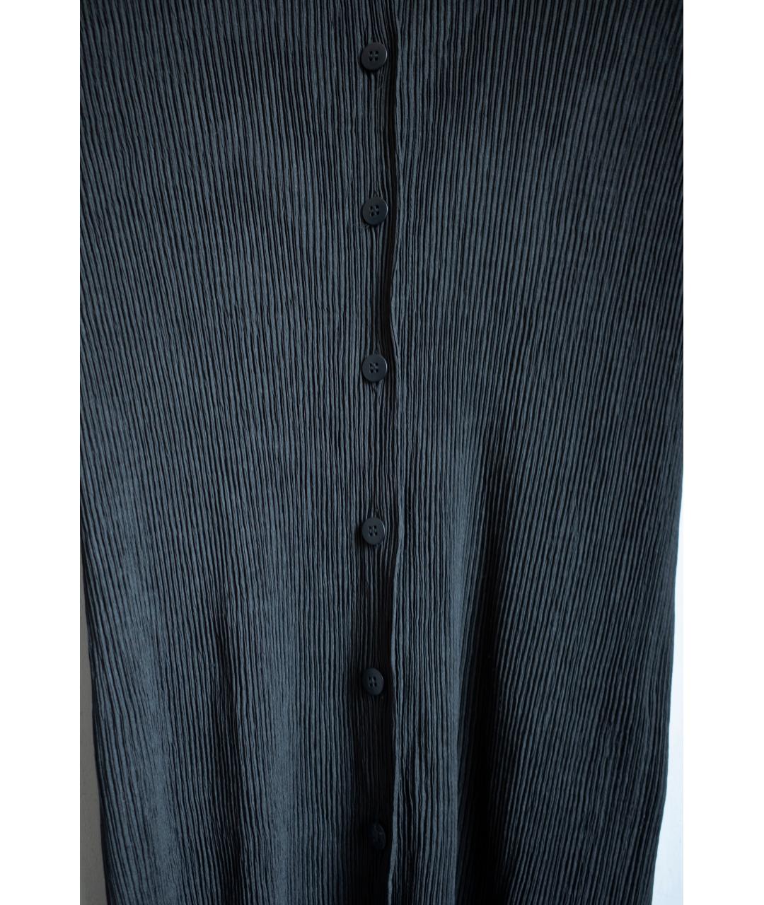 ISSEY MIYAKE Черная полиэстеровая рубашка, фото 4