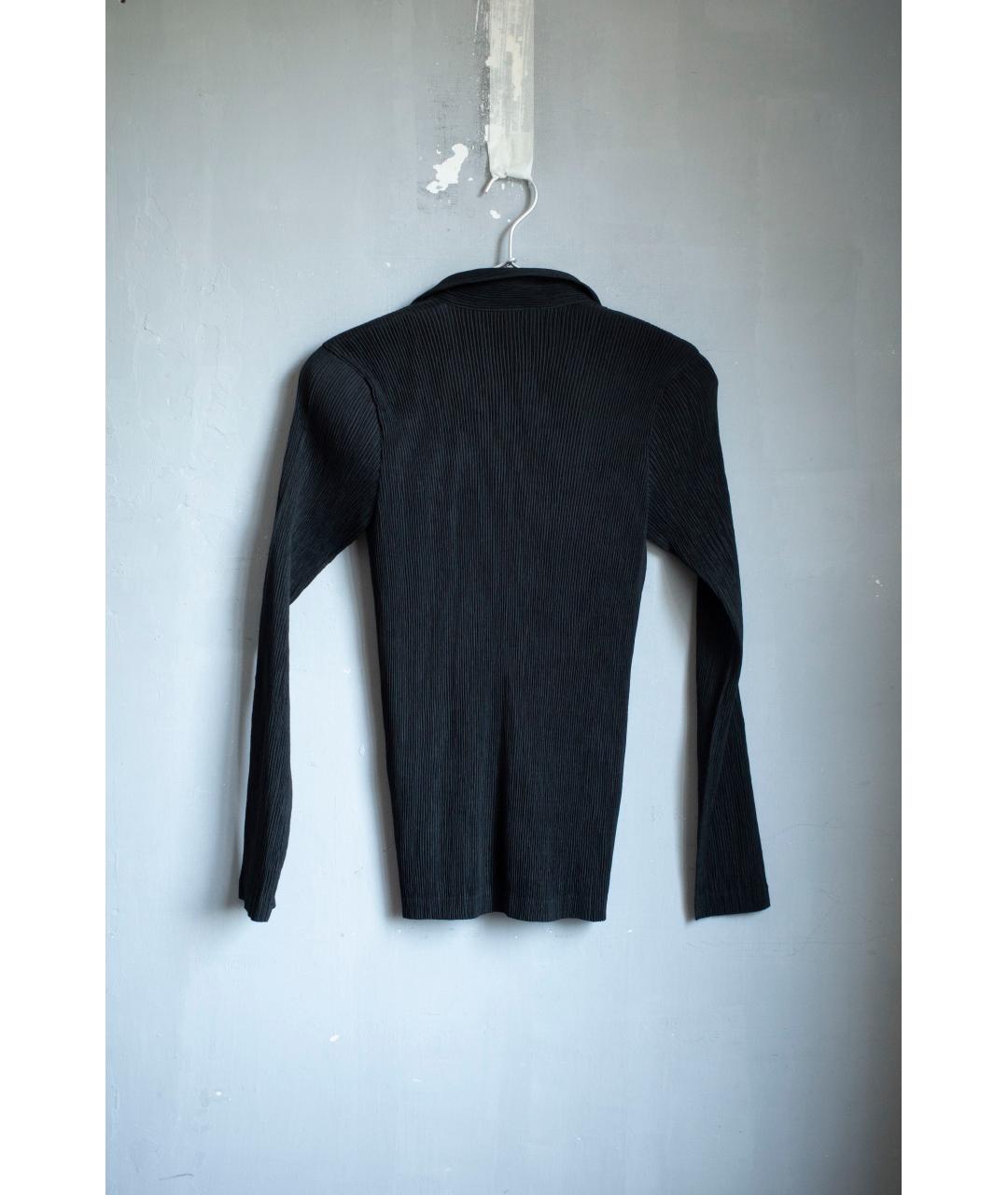 ISSEY MIYAKE Черная полиэстеровая рубашка, фото 2