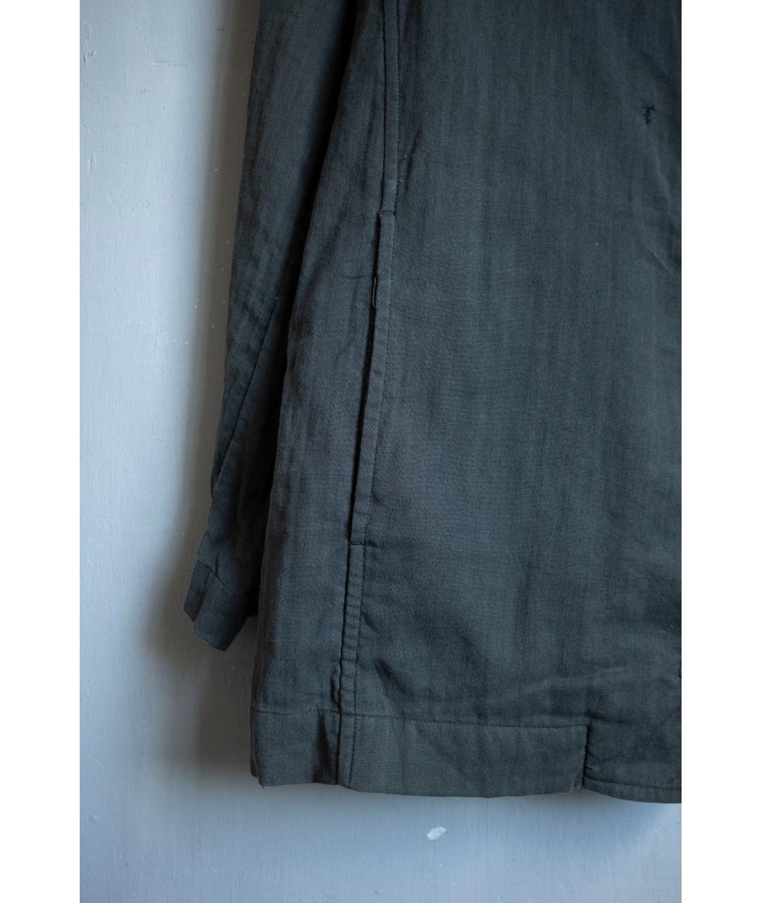 ISSEY MIYAKE Серая льняная куртка, фото 6