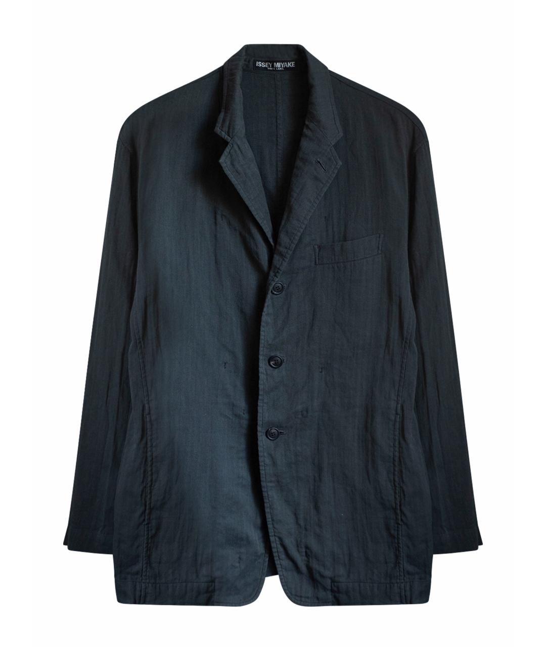 ISSEY MIYAKE Серая льняная куртка, фото 1