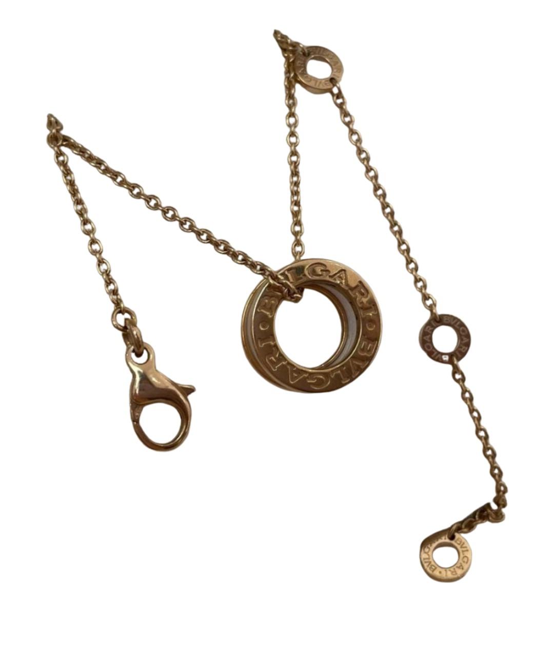 BVLGARI Золотое колье из розового золота, фото 1