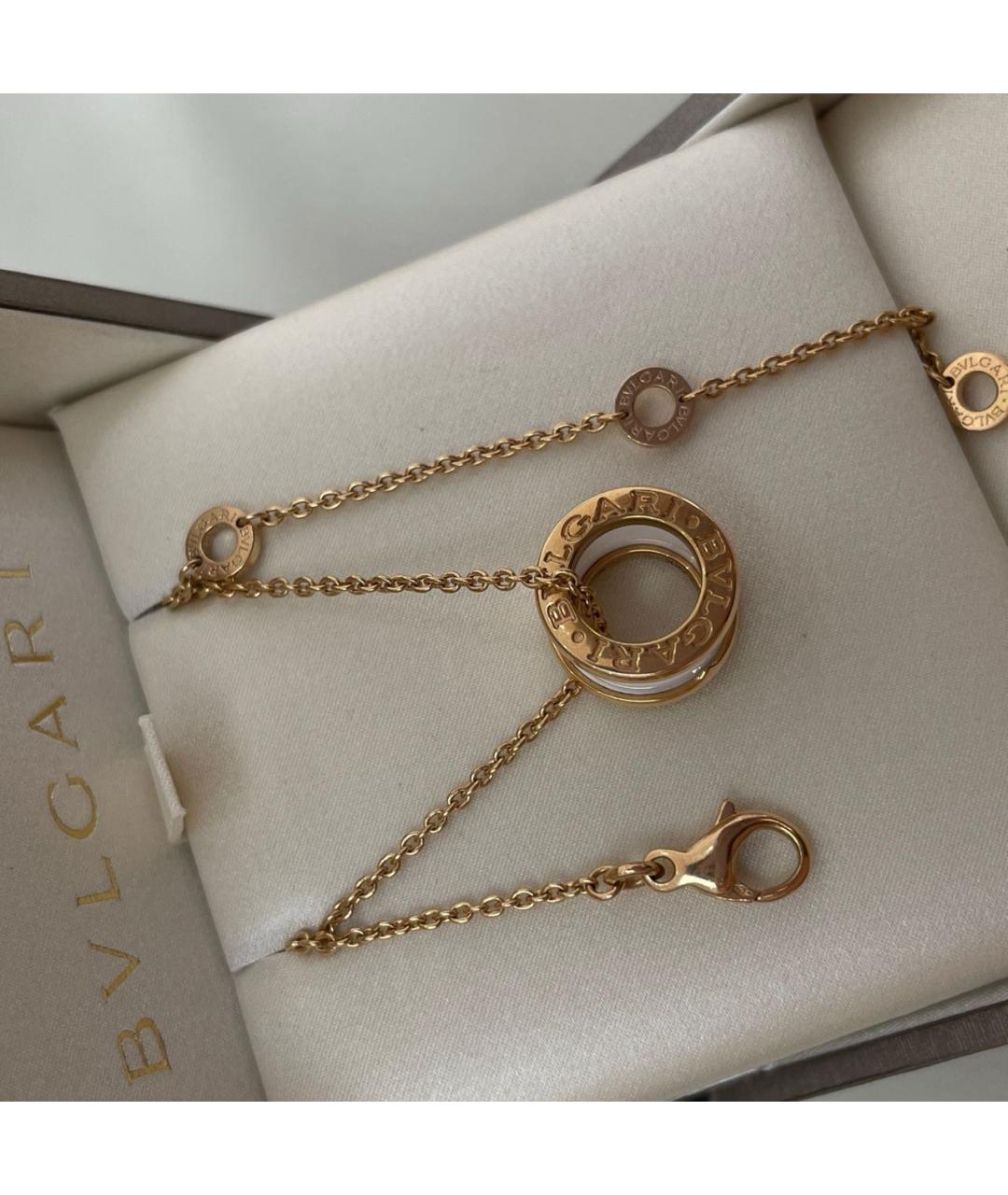 BVLGARI Золотое колье из розового золота, фото 3