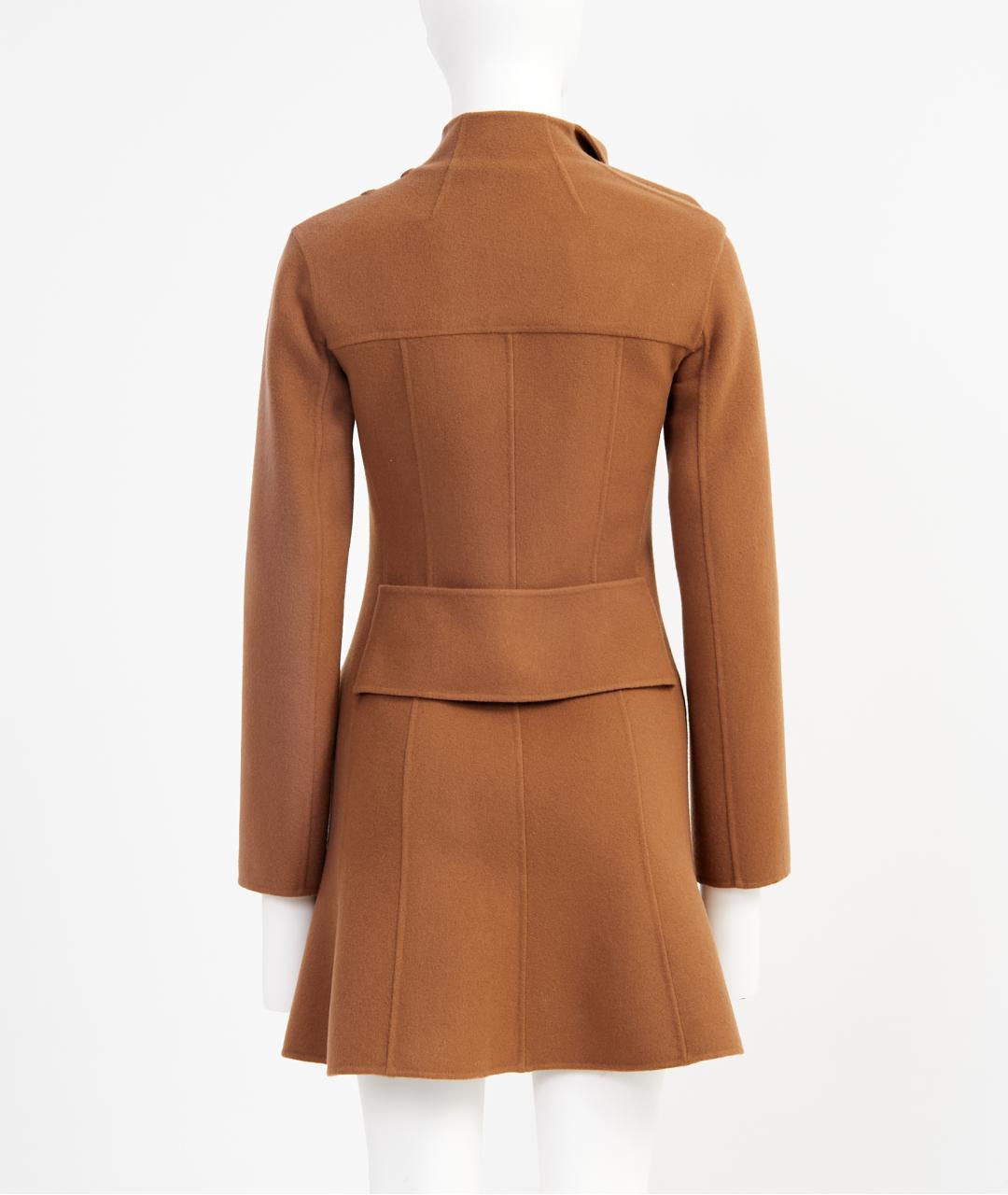 CHRISTIAN DIOR Коричневое кашемировое пальто, фото 3