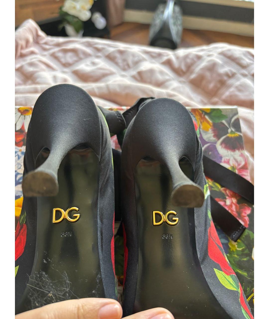 DOLCE&GABBANA Черные ботинки, фото 4