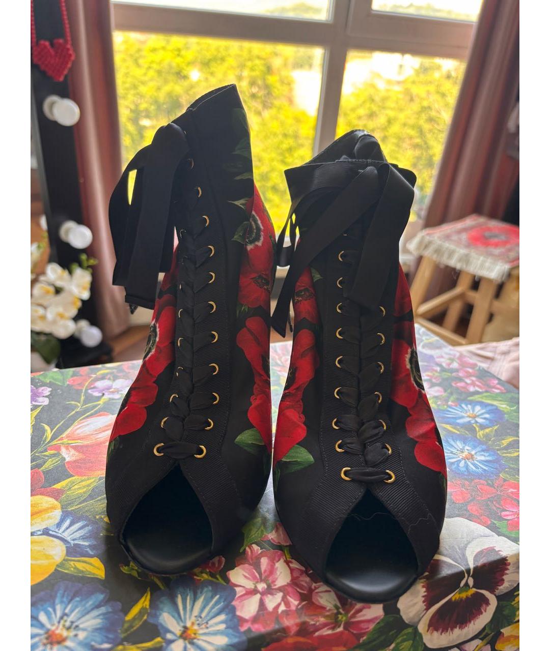DOLCE&GABBANA Черные ботинки, фото 3