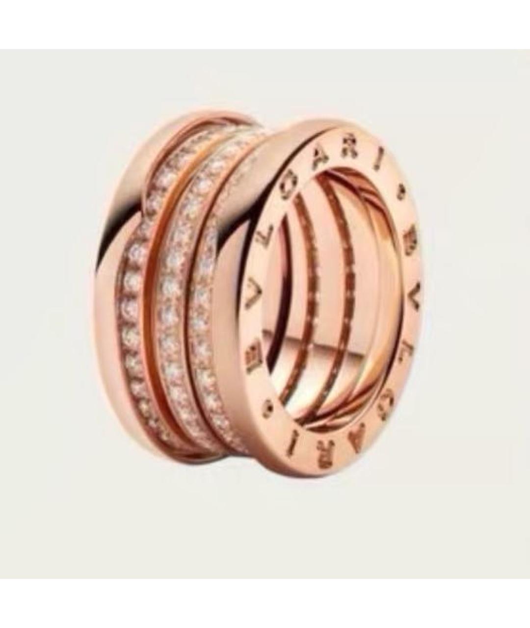 BVLGARI Розовое кольцо из розового золота, фото 8