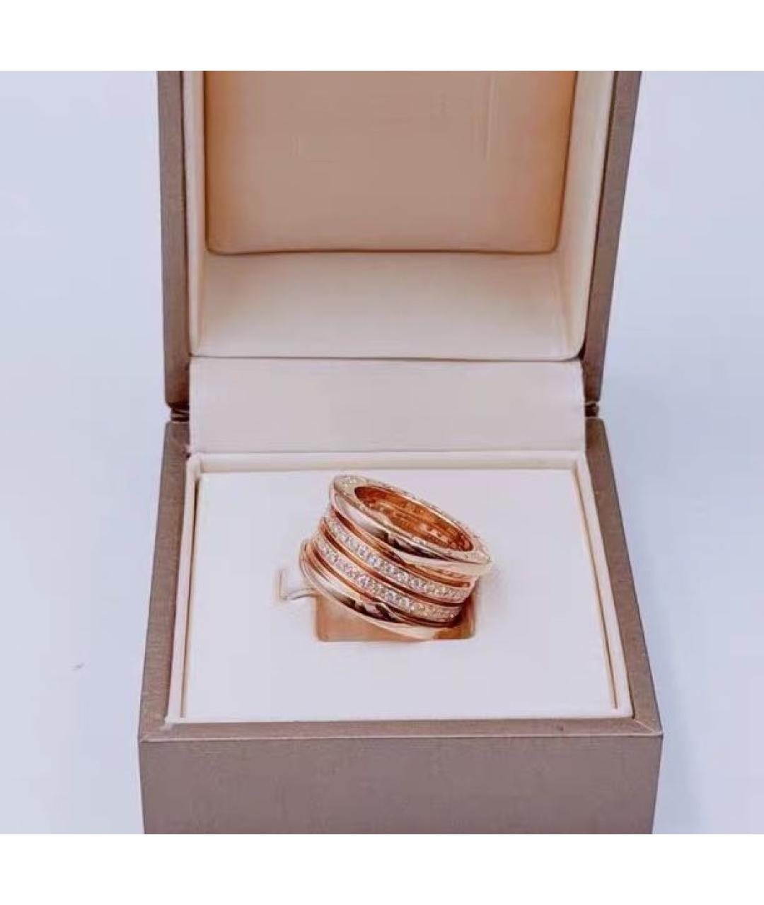 BVLGARI Розовое кольцо из розового золота, фото 7