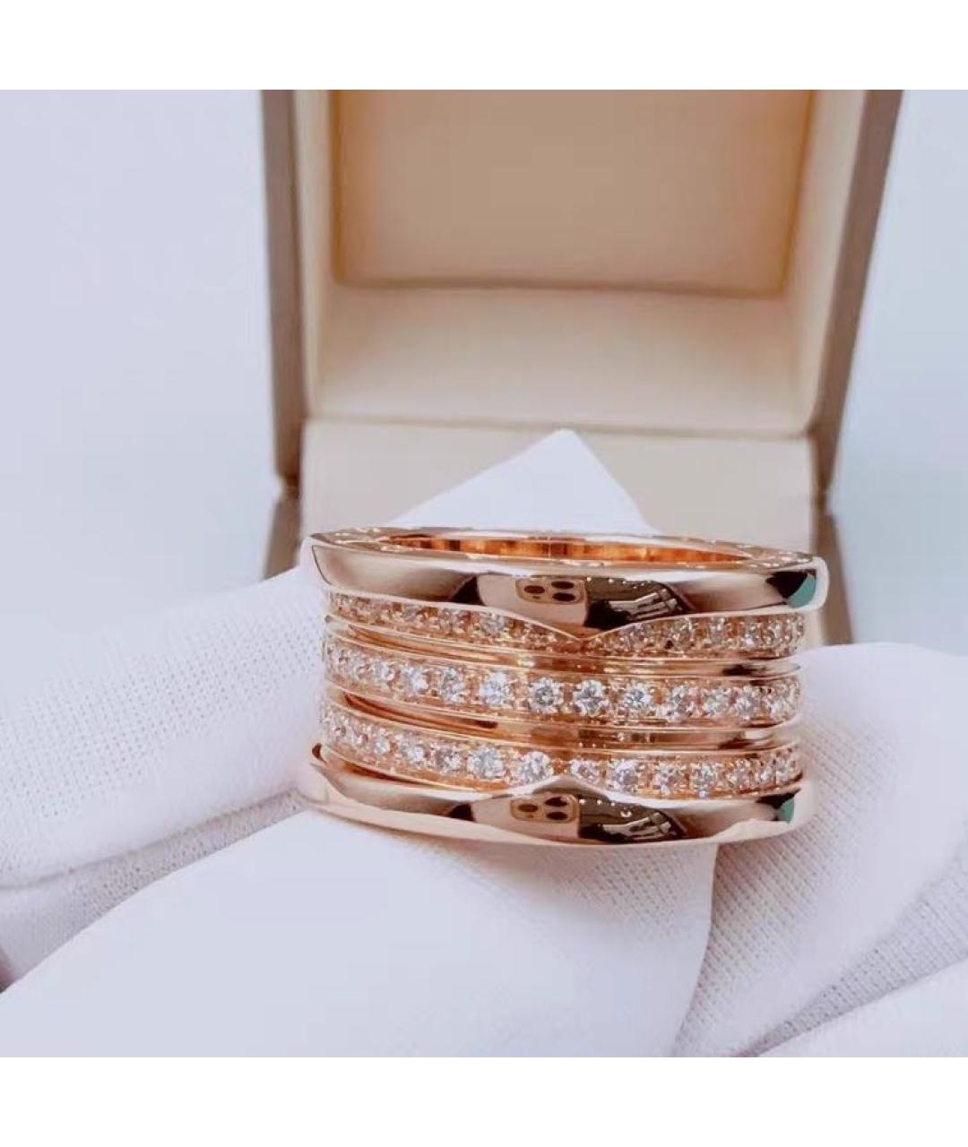 BVLGARI Розовое кольцо из розового золота, фото 2