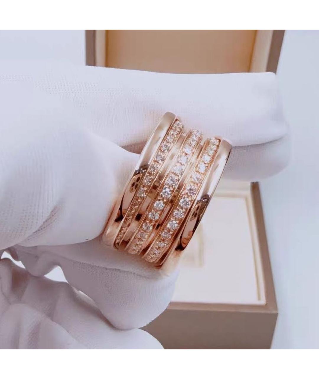 BVLGARI Розовое кольцо из розового золота, фото 3