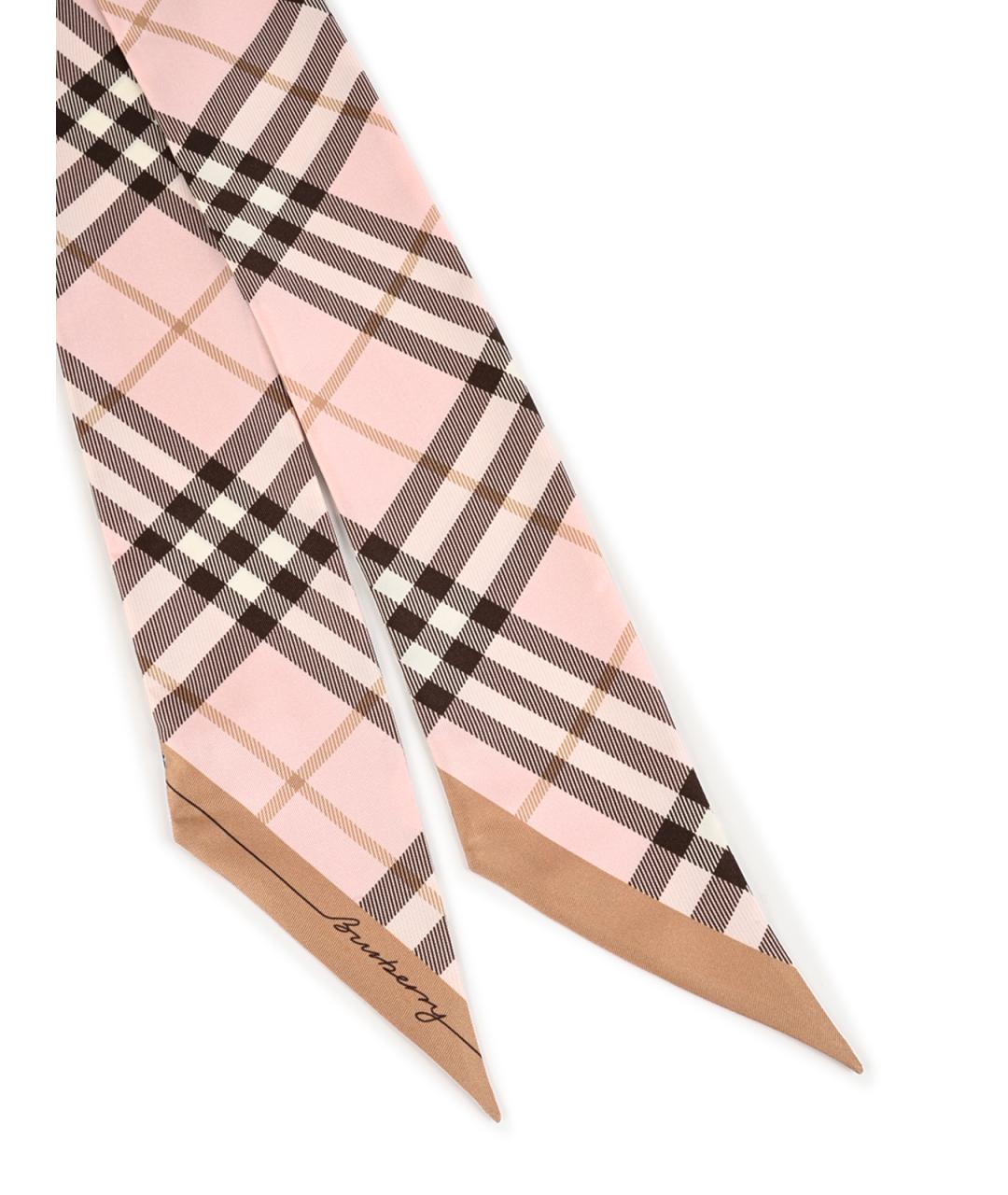 BURBERRY Мульти шелковый шарф, фото 2
